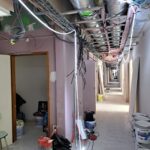Sas Veille Cloison Seche Rennes 26.09.23 Couloir