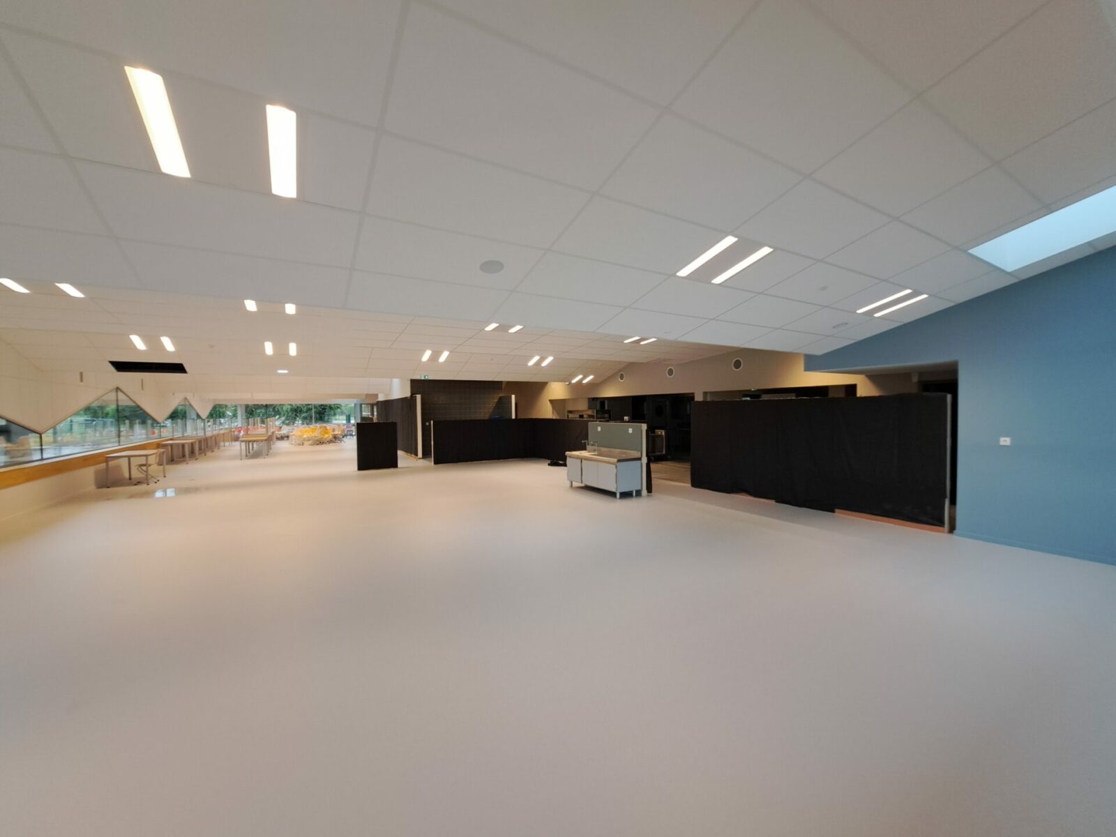 Sas Veille Cloison Seche Rennes Construction Du Restaurant Scolaire De Corps Nuds VEILLE Plaquiste 1