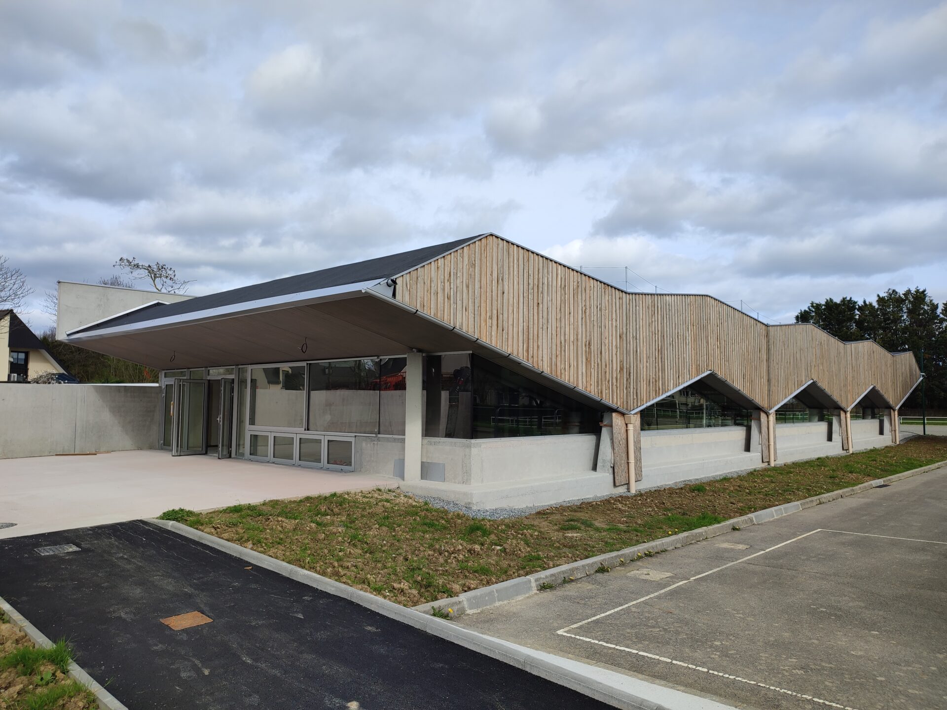 Sas Veille Cloison Seche Rennes Construction Du Restaurant Scolaire De Corps Nuds VEILLE Plaquiste Meta Isolation