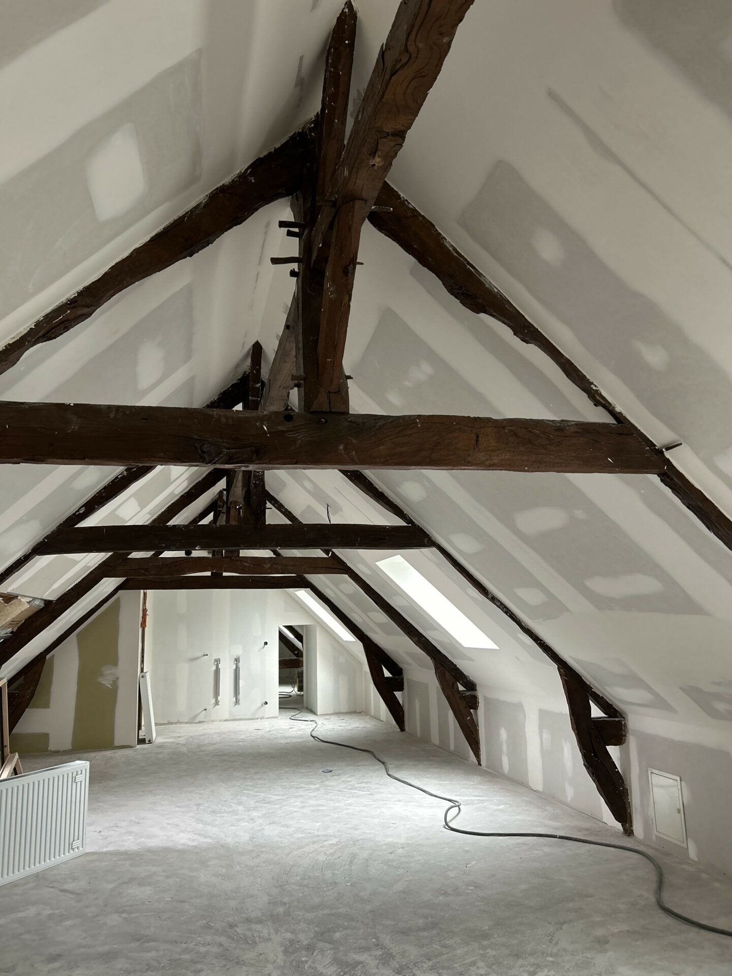 Sas Veille Cloison Seche Rennes Renovation Combles Mairie De GEVEZE Par VEILLE Plaquiste Chateaubourg Rennes