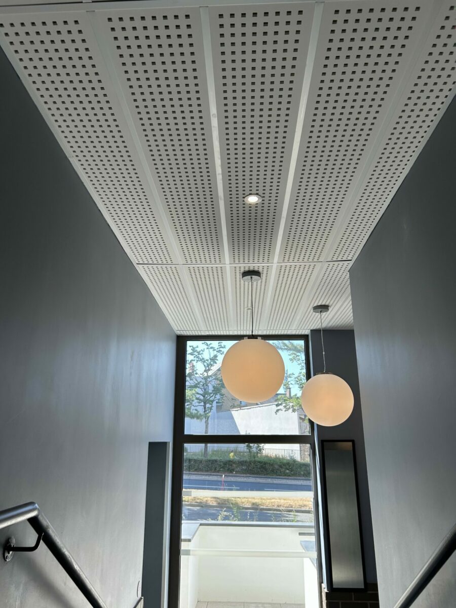 Sas Veille Cloison Seche Rennes Construction De 36 Logements Rennes Veille Plaquiste Chateaubourg Communs Dalles Perforees Faux Plafond