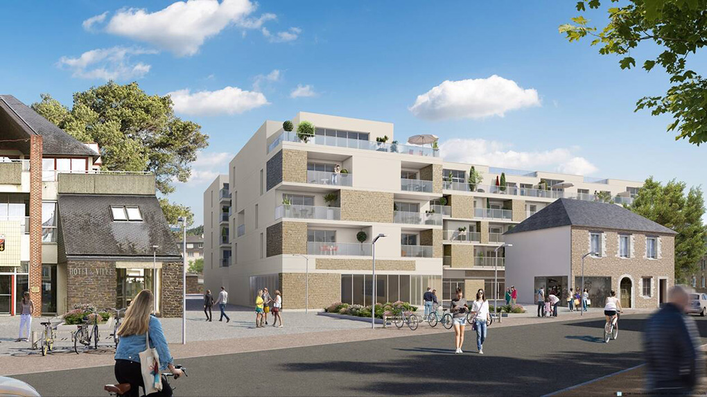 Sas Veille Cloison Seche Rennes Construction Residence Helena Centre BRUZ VEILLE Plaquiste 2026